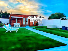 Bungalow con Jacuzzi para familias y parejas